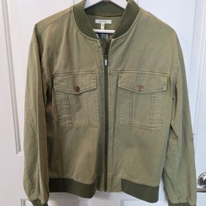 Women’s Olive Green Bomber Jacket - Maurices